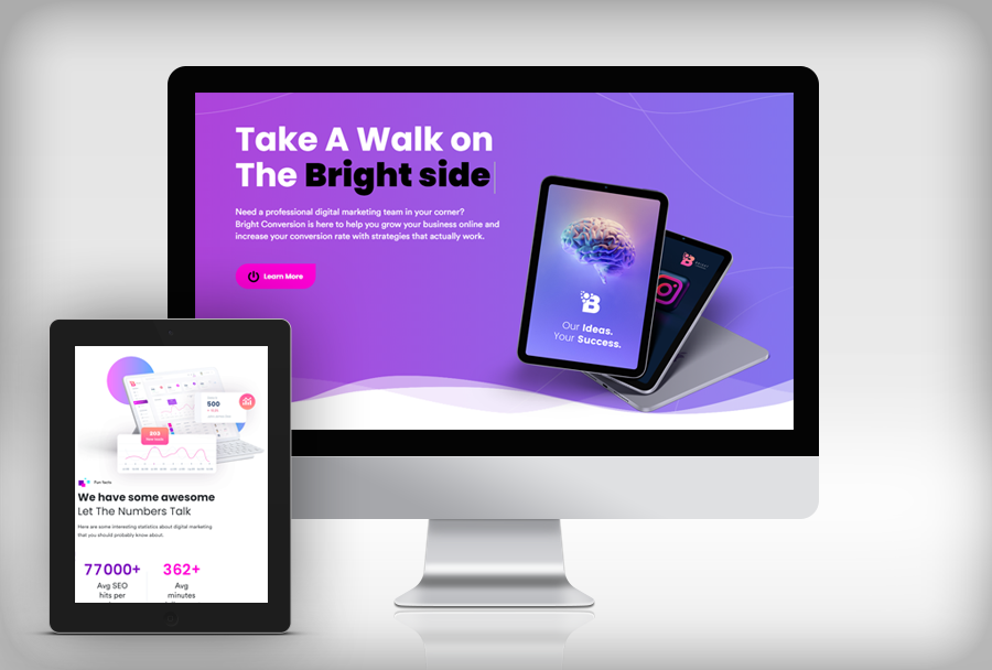 Bright Conversion - Digital agency